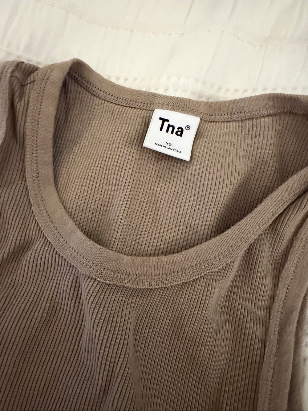 TNA Ribbed Racer Tank - Picture 3 of 5